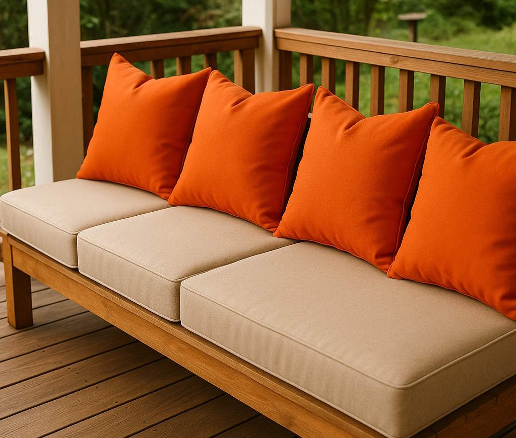 Пошив подушек для открытых веранд на заказ Пошив подушек для открытых веранд на заказ